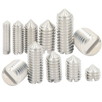 Réparations à domicile Fixtures M2 M3 M4 M5 M6 Metric Hex Drive Socket Allen Flat Head Nylon Stainless Steel Cup Point Grub Set Screws