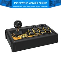 Manette de jeu d'arcade pour King of Fighters/Street Fighter, contrôleur de scène de combat avec fonction Turbo, en ABS, fabriqué à Shenzhen