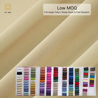 Fournisseur de choix Tissu tissé 95% Polyester 5% Spandex, imitation acétate, texture mate, confortable pour robes, chemisiers, costumes, abayas