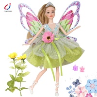 Poupée articulée Chengji de 11,5 pouces, mignonne, en plastique, Princesse, Belle, Fille, pour jeu d'imitation, Mode Enfants, Danseuse, Elfe Emily