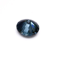 Moissanite de laboratoire Gra VVS avec revêtement de couleur bleu céleste 0,5 ct 3-11 mm, pierres de moissanite en vrac