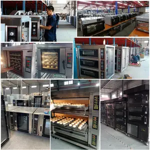 Bakapparatuur Automatische Industriële Elektrische Bak Roterende Oven Commerciële 10 Trays Convectie Oven Te Koop