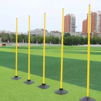 Barre d'obstacles amovible pour l'entraînement sportif, pour la vitesse et l'agilité au football, utilisée