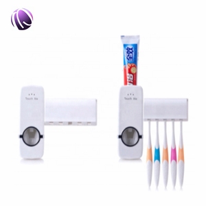 칫솔 홀더 욕실 액세서리 자동 홈 욕실 세트 치약 압착기 디스펜서 - Product Image 1