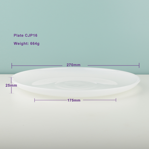 Platos de <span class=keywords><strong>restaurante</strong></span> personalizados de vidrio de borosilicato <span class=keywords><strong>chino</strong></span>, platos de cena - Product Image 4