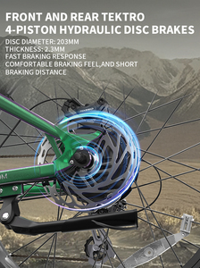 Bicicleta Eléctrica E26 con Llantas Gruesas, Motor de 48V y 26 Pulgadas, para Ciudad, Montaña, Nieve, Híbrida, para Adultos, Disponible en Almacenes del Reino Unido y la UE - Product Image 1