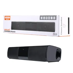 Somostel TV soundbar H330 BT portable speaker 5W*2 powerful wireless speaker with 3D-surround sound & support FM radio mold