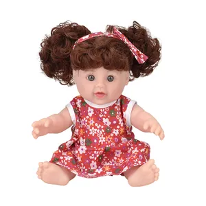 ตุ๊กตาที่สวยงามของเล่นสีแดงดอกไม้ขนาดเล็กกระโปรงออกแบบDIYเด็กตุ๊กตาเด็ก