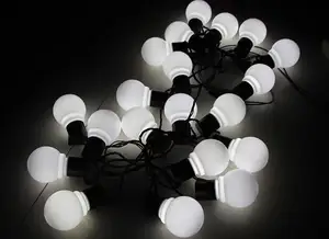 5เมตร10Leds G50หลอดไฟลานสายไฟ LED