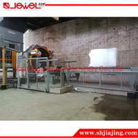 Machine à balles de compression entièrement automatique à haute efficacité et système d'emballage pour tissus en plastique MSW Film-Wrap de déchets ménagers