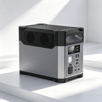 Batterie externe portable d'extérieur 1200W avec charge solaire 1024Wh, station d'alimentation d'urgence pour le camping et le stockage d'énergie domestique