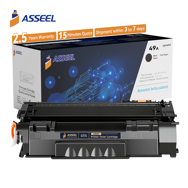 ASSEEL Toner Q5949A Q5949X CRG-308 315 508 515 708 715 Compatible for HP LaserJet 1160 1320 P2010 M2727 for Canon LBP-3300 3360