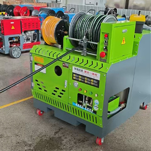 Nettoyeur de canalisations haute pression pour tuyaux bouchés, 2900 PSI, usage industriel intensif, <span class=keywords><strong>moteur</strong></span> <span class=keywords><strong>diesel</strong></span> bicylindre - Product Image 1