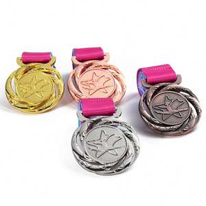 Medallas de Premios Primavera 2025, 4 Colores, Grabado 3D, Copa Académica, Medallas de Gimnasia, Medallas Deportivas con Corte Hueco, Medallas de Premio Personalizadas de Fábrica - Product Image 3