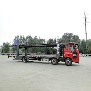 Araç taşıma 2 akslar kamyon araba taşıyıcı 6/8/10 araba taşıyıcı kamyon römorku satışa - Product Image 2