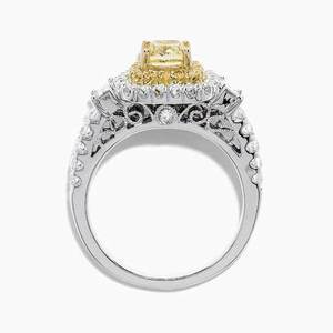 Anello di Lusso con Pietra Colorata Quadrata, Elegante Accessorio da Donna per Feste e Uso Quotidiano, Stile Moderno - Product Image 4