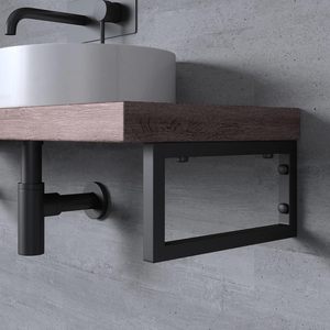 Soporte para fregadero de encimera, soporte para lavabo, 2 juegos de soportes de consola para soporte de estante para fregadero, portador resistente, embalaje de pedido por correo - Product Image 2