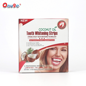 Fortune 500 5D Nụ cười cao cấp chăm sóc răng miệng Dòng sản phẩm 28 cái/hộp sáng tẩy trắng răng trắng làm trắng Dải khô dừa - Product Image 5