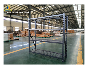 QINGDAO תעשייתי מחסן אחסון מדף מורט חוט מדפי מדפים יחידה לערום מדפי - Product Image 1