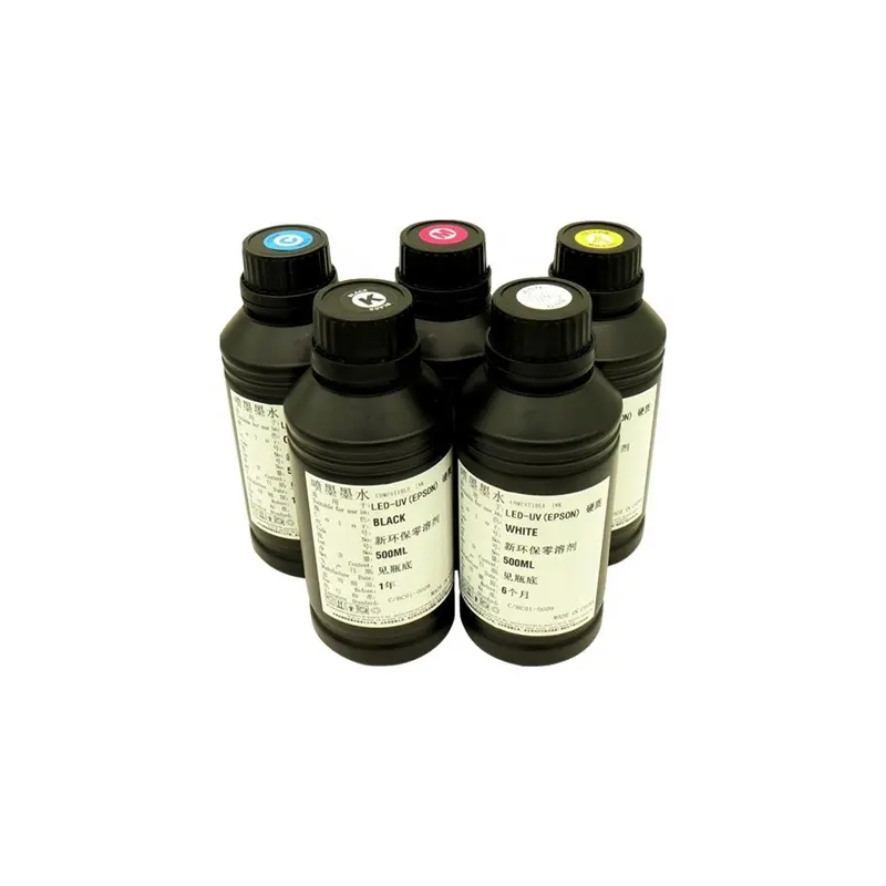 Uv Ink For Dx5 Good Quality Uv Ink For Eps Xp600 Tx800 Dx10 Dx11 Dx5 Head For Flatbed Uv Printer Wall Printer