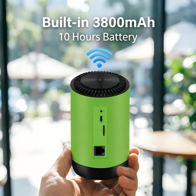 Universal WiFi6 Mobile Hotspot 4G Router Multi Network Compatibility 2G 3G 4G CPE for Cross Country Travel Network Connection