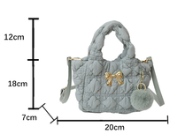 Sac à Main Portable Simple Décontracté DICHOS Mode Design Transfrontalier avec Chaîne d'Épaule Personnalisée pour Femme