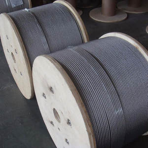 Proveedores de Cables de Acero 6x19S 6x19W 6x25F 6x26WS FC IWRC para Maquinaria de Excavación - Product Image 1