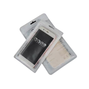 Free Samples Mobile Phone Case Packaging/retail Plastic Packaging Bag For Phone Case Zipper Plastic Bag Cable USB Bags