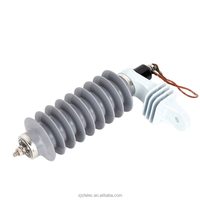 Parafoudre en caoutchouc silicone polymère à oxyde de zinc Shuangfeng pour applications de protection contre la foudre basse tension 9-33 kV