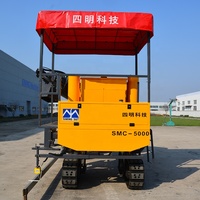 Pavé intelligent à trois pistes avec épandeur de béton de construction optimal Composant de moteur à noyau neuf