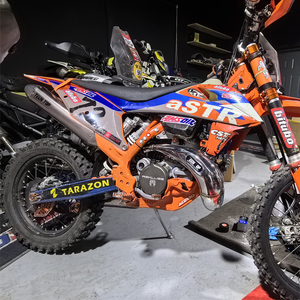 Для выхлопной трубы GasGAS EC250 EC300 EX300 21 22 с расширительной камерой EX250 MC250 для внедорожных велосипедов, гоночных выхлопных газов - Product Image 6