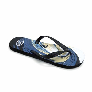 Vente en gros de tongs pour hommes à imprimé mode, semelle légère en PE, personnalisables - Product Image 3