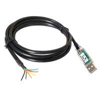 Personnalisé 1.8m 6Ft USB-RS485-WE Fil Fin 6 Voies Cordon USB vers RS485-WE , RS485-WE-1800-BT UART Serial Converter Serial Cable