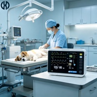 Praktischer Voll-Touch Veterinärmonitor mit Austauschbarem Lithium-Akku für Nutztiere wie Schweine, Kühe und Schafe