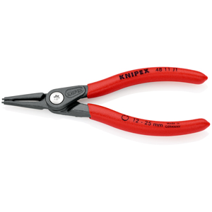 KNIPEX 48 11 J1 Pince à circlips de précision pour circlips internes avec trous Revêtement en résine - Product Image 1