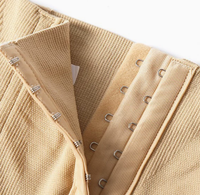 Gaine amincissante pour femme, taille haute, ajustée, effet push-up fessier, avec boutons réglables, sans couture, respirante, pour une taille plus cintrée