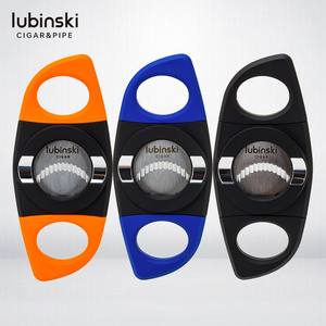 חותך סיגר נירוסטה נייד עם סיגר במנוחה סיגר ומספריים סיגר להב - Product Image 1