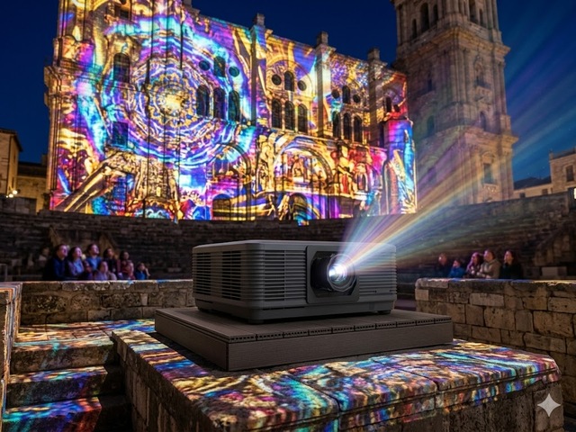High Resolution 4K 3840*2160 Projector 10000 Lumen Laser for Large Venue Mapping Projector Professional Immersive 360 Projection