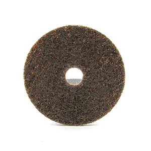 Surface Conditioning Disc, 4-1/2" x 7/8" A CRS Brown Aluminum Oxide Abrasive Grit, 4.5" 115mm Diameter For Polishing