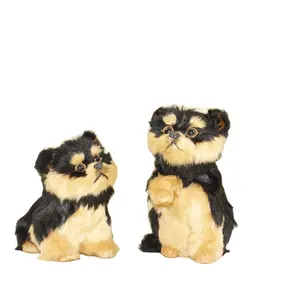 Speelgoed Hond Knuffel Realistische Pluche Yorkie Hond Knuffel Puppy Speelgoed Voor Kinderen Volwassen