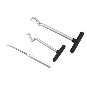 <b>Car</b> Pick Extractor Tool Set High Carbon Steel Gray <b>Repair</b> Tools - Product Image 1