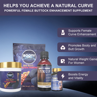 Kit Complet Amélioration des Hanches : Sirop, Poudre, Crème, Capsules – Soin Corporel Quotidien – Support OEM ODM Marque Privée