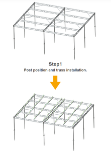 Système de montage au sol pour panneaux solaires photovoltaïques agricoles en acier galvanisé à chaud, garantie 25 ans, haute résistance au vent - Product Image 4