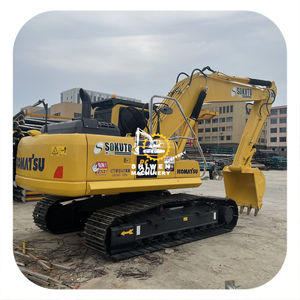 Excavatrice sur chenilles Komatsu PC200-8 d'occasion, modèle 2021, faible nombre d'heures, 20 tonnes, moteur, boîte de vitesses, pompe, vente d'occasion, origine Japon - Product Image 1