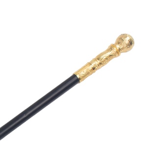 Bastón De Proxeneta Con Punta Dorada – Accesorio De Plástico Para Disfraz De Gánster De Los Años 70, Ideal Para Fiestas De Disfraces, Carnaval Y Eventos Temáticos, Talla Única