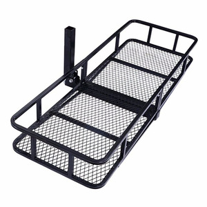 Marco <span class=keywords><strong>de</strong></span> equipaje trasero para coche, montaje <span class=keywords><strong>de</strong></span> enganche, portador <span class=keywords><strong>de</strong></span> equipaje, <span class=keywords><strong>remolque</strong></span>, bastidor <span class=keywords><strong>de</strong></span> carga a bordo, modificación todoterreno SUV - Product Image 2