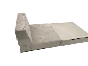 <strong>Sofa</strong> Fabric Folding <strong>Mattress</strong> Folding <strong>Sofa</strong> 4" Breathable High-Density Foam <strong>Mattress</strong> <strong>Topper</strong> - Product Image 2
