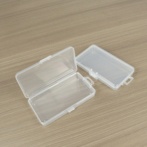 Rectangular Pp Plastic <b>Storage</b> <b>Box</b> 12.6x7x1.9cm For Fishing Gear Electronics Jewelry Hardware Samples - Product Image 2