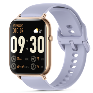 DF Q19MAX 2025 Nouvelle montre connectée de sport avec grand écran TFT, suivi de la fréquence cardiaque, étanche IP67 - Product Image 1