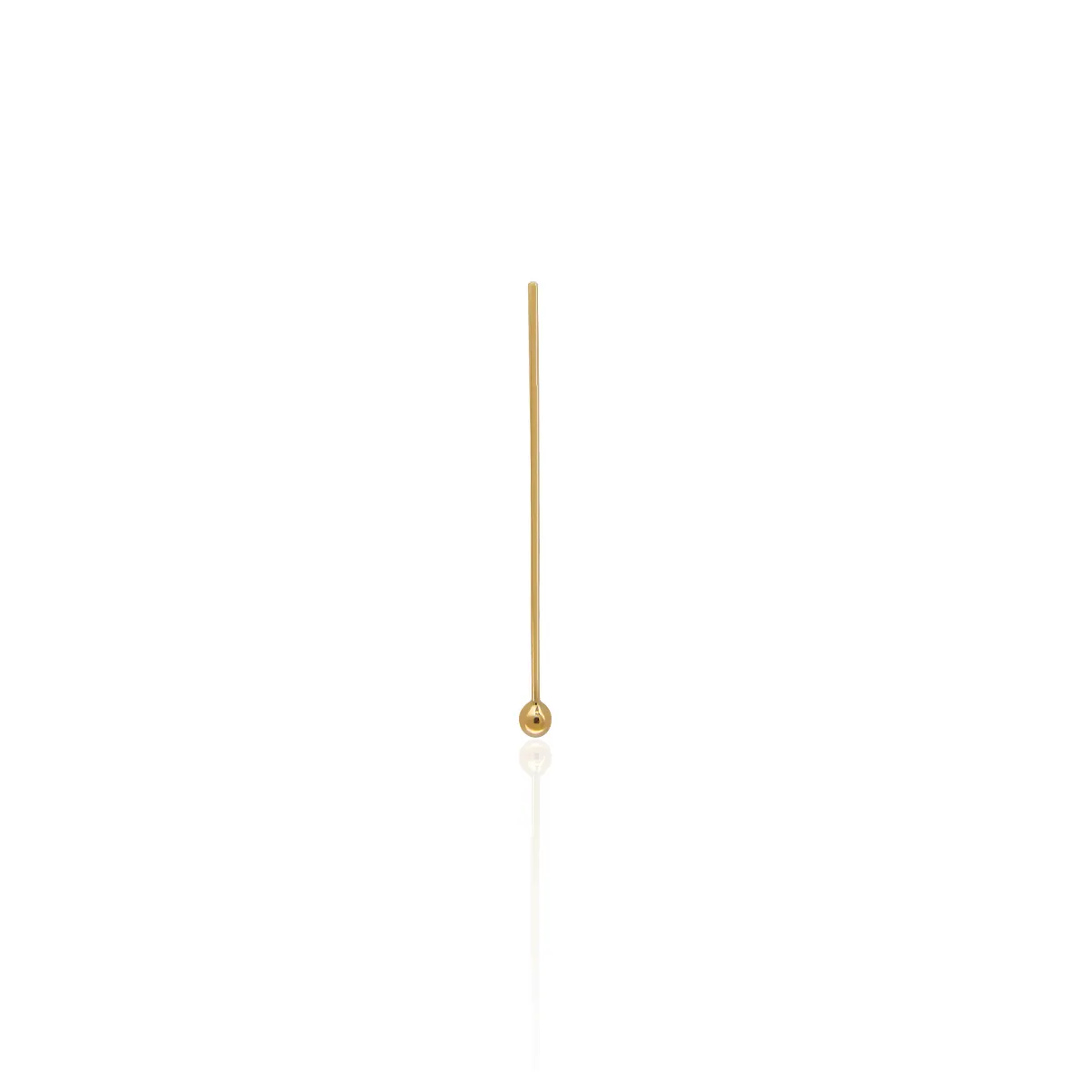 Wholesale 14K Solid Gold Ball Head Pins DIY Handmade Jewelry Accessories 9 Needle Pin For Jewelry Making
